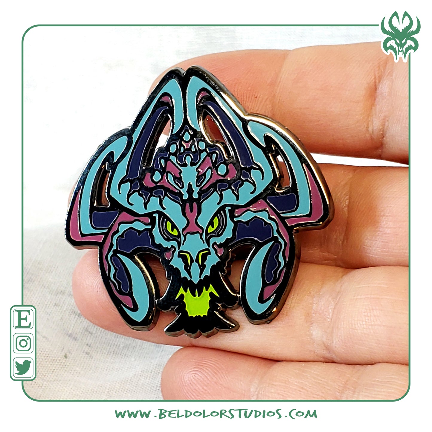 Queen of Bones, Pin