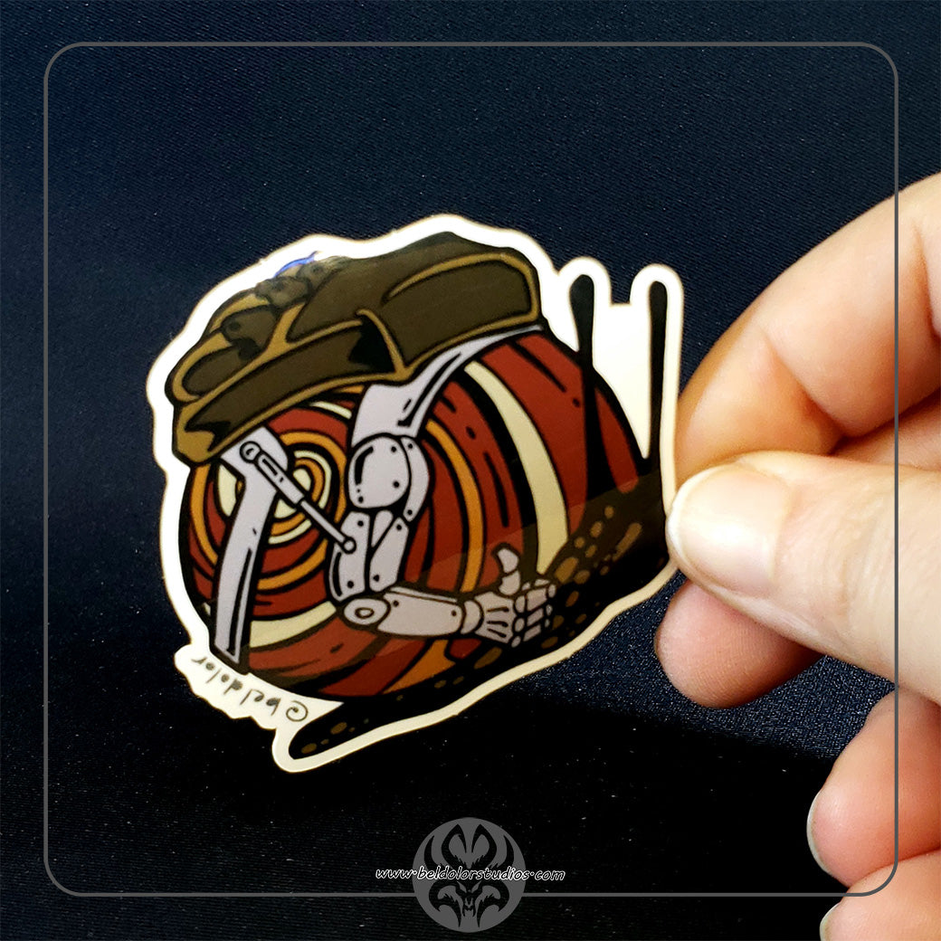 Snail-Quest Sticker