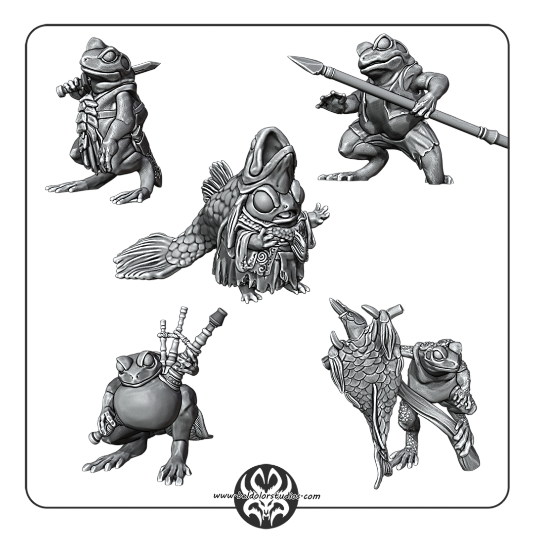 Frogfolk Set
